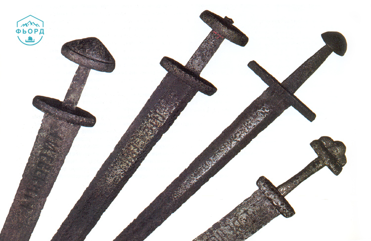Найденные мечи викингов